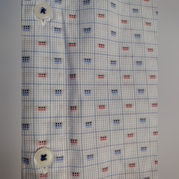 Good Man Brand Long Sleeve Patterned Button Down Shirt NWOT - Picture 8 of 11